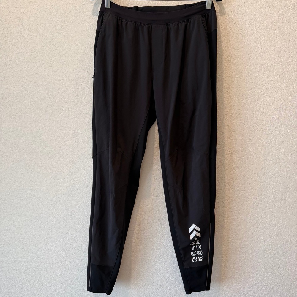 Lululemon Outdoors Edition Black Running Pants Joggers Mens Size M LM5928S